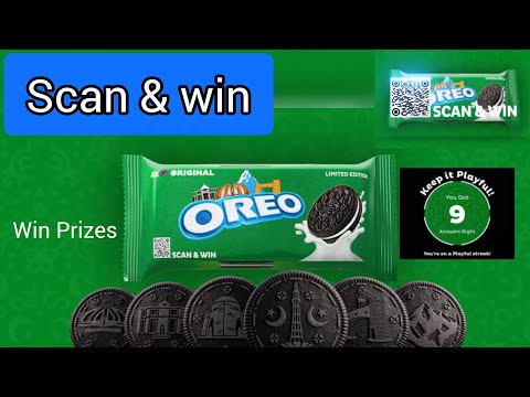 Oreo Pakistan || Oreo Scan and Win || Oreo Independence day Pack || TSK