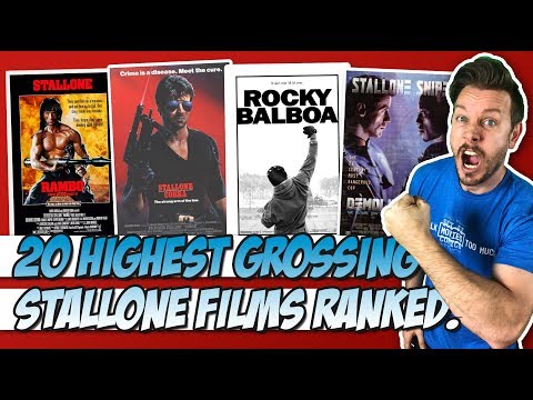 Top 20 Highest Grossing Sylvester Stallone Films Ranked