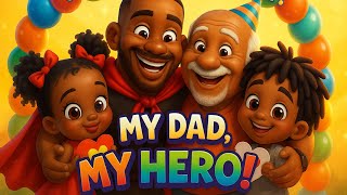 My Dad, My Hero! 💙 Father’s Day Song | Cece & Caleb