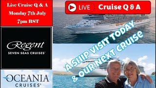 Cruise Live Stream No 30 Monday 7th  July 7pm BST