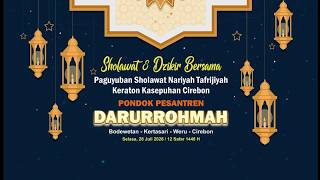 Download lagu LIVE STREAMING : Sholawat & Dzikir Bersama Paguyuban Sholawat Nariyah Tafrijiyah Keraton Kasepuhan mp3