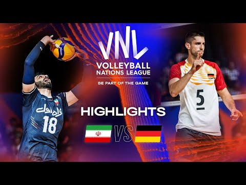 🇮🇷 IRI vs. 🇩🇪 GER - Highlights Week 2 | Men's VNL 2023