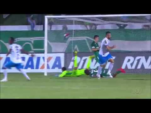 Gols Goiás 3x2 Crac - Imagens: Tv Anhanguera (GLOBO)