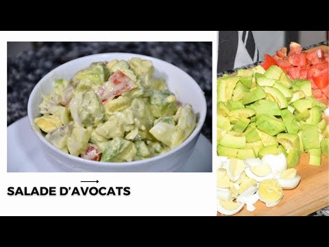 Ma Recette de Salade d'avocat