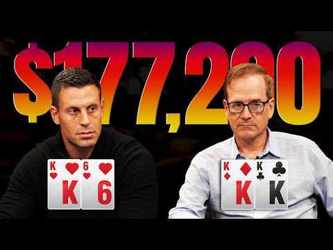 Garrett Runs HOT AF in Super High Stakes $100/200/400