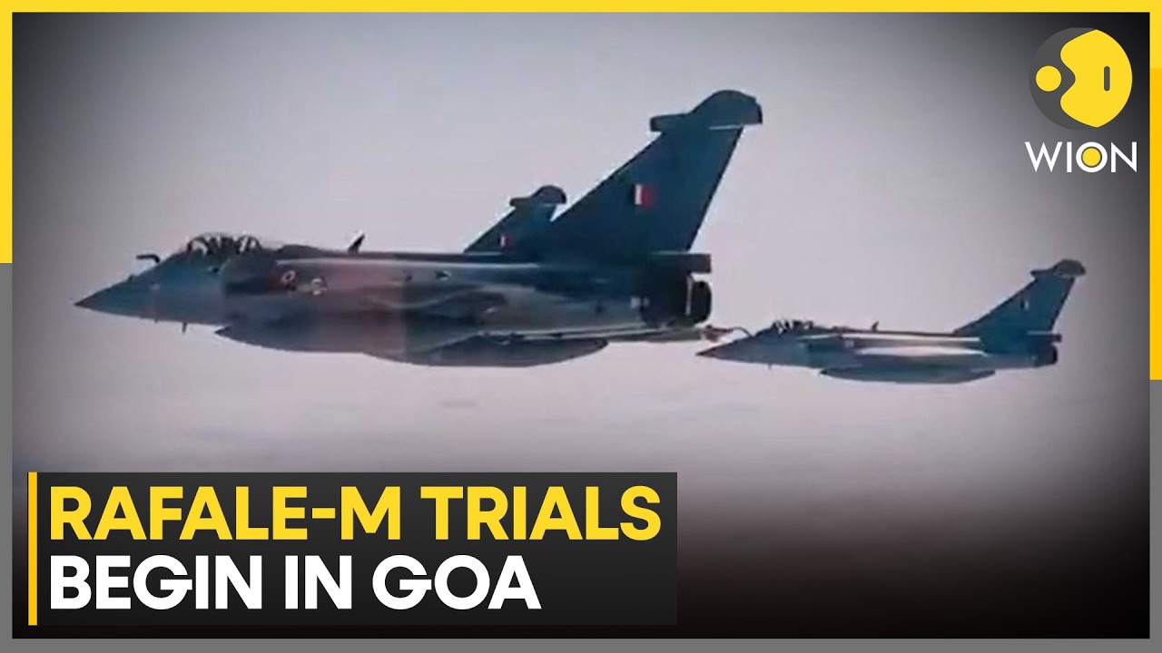 Indian Navy Tests Rafale-M for Carrier Operations | WION