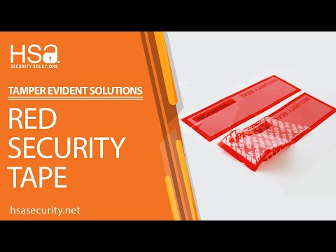 Tamper-Evident Security Tapes playlist thumbnail