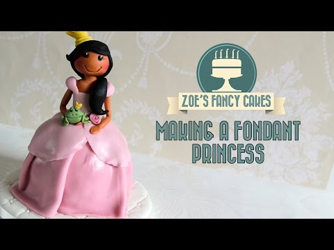 Princess doll cake Making a princess doll cake or cupcake How To Cake Tutorial