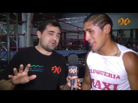 BOXEO PROFESIONAL en El Bolson - Cesar Antin