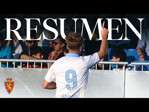 RESUMEN | Goles del Real Zaragoza ante el CD Mirandés