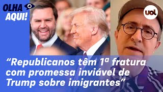 Reinaldo: Trump não vai deportar 11 milhões de imigrantes dos EUA – só se quiser quebrar a economia
