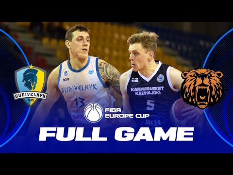BC Budivelnyk Kyiv v Karhu Basket | Full Basketball Game | FIBA Europe Cup 2022-23