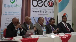 Plenary 1: The Future of Renewables in the Somali Context