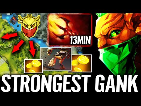 🔥 13min Dagon - STRONGEST GANK HEO MID Is Back Bounty Hunter WTF Imba 100% Top Rank Dota 2 Pro