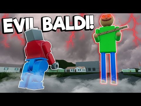 EVIL LEGO BALDI'S BASICS VS GRANNY SURVIVAL! - Brick Rigs Multiplayer Gameplay