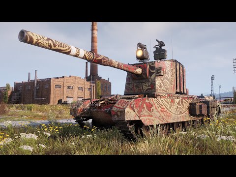 FV4005 Stage II • 12.7K Damage - Record on EU server • WoT Gameplay