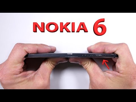 Nokia 6 Durability Test - Scratch, Burn, And BEND tested