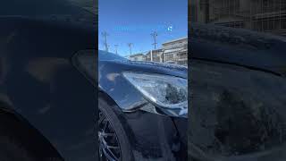 CROWNに氷柱発生⚠️#クラウン #車好き #雪 #vlog #crown #工場勤務