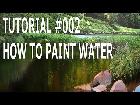 #12 How To Paint Reflections on Water | Oil Painting Tutorial