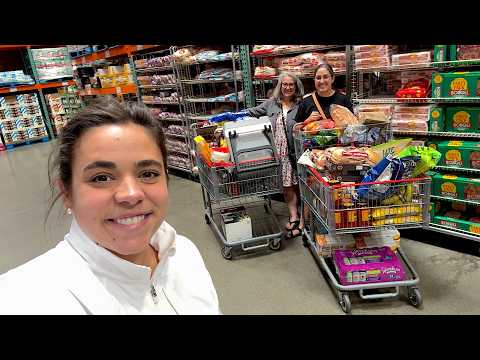 MASSIVE Costco Shopping Trip for a Large Family Reunion!