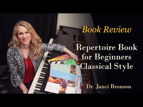 Piano book review: classical repertoire for beginners (listen to samples)