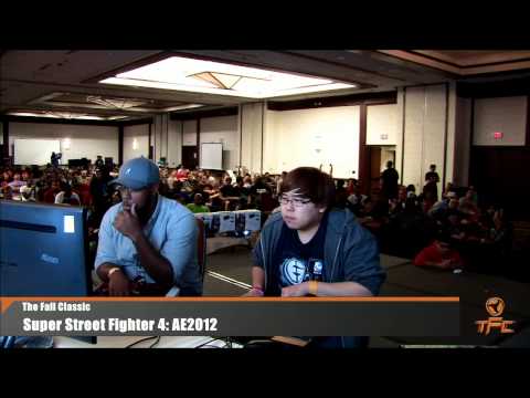 SSF4 AE2012 Top 8 EG Justin Wong vs PIE Poem - The Fall Classic Tournament