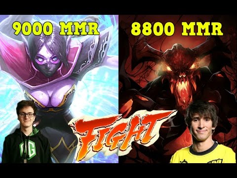 Miracle- 9000+ MMR Templar Assassin vs Dendi SF  -  Ranked Match Gameplay Dota 2
