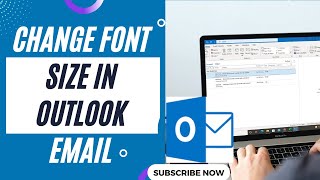 How to Change Font Size In Outlook Email | How to Change Font Size When Sending Email In Outlook