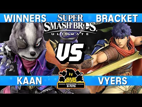 Smash Ultimate - Kaan (Wolf) vs Vyers (Ike) - CNB 168 Winners Bracket
