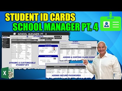 How To Quickly Create Excel Forms As We Add A Complete Teachers Feature School Manager Pt 7