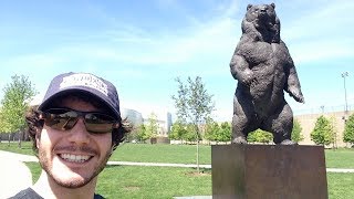 Overly Excited Tourist Searches For Lobster in Providence