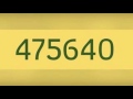 Numbers 1 To 2500000 Count It Slow