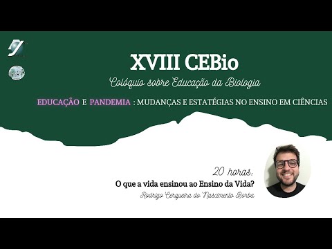 Palestra: O que a vida ensinou ao ensino da vida? - Rodrigo Borba
