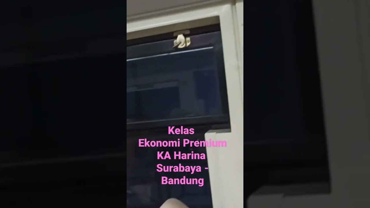 Gerbong Ekonomi Premium KA HARINA Surabaya - Bandung