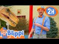Blippi Meets Stanley The Dinosaur Blippi Kids Songs Moonbug Kids
