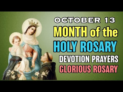💙 TODAY HOLY ROSARY WEDNESDAY OCTOBER 13, 2021🌹Glorious Mysteries VIRTUAL🌹Wednesday & Sunday