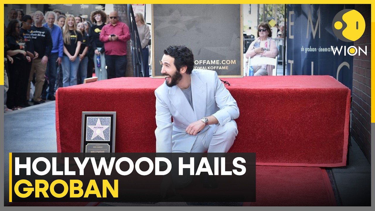 Josh Groban Honoured With Hollywood Walk Of Fame Star After 20-Year Journey | WION