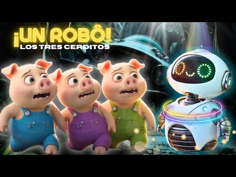 Los 3 CERDITOS y el ROBOT contra el LOBO MALO