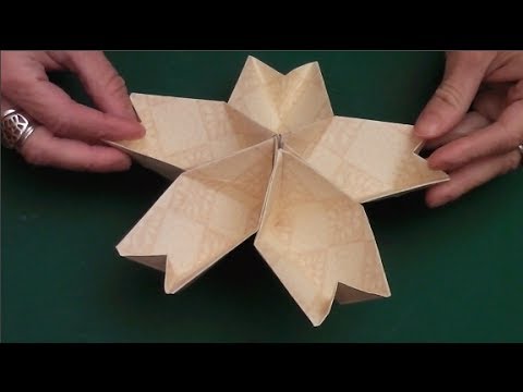 How to make the origami kusudama cherry Blossom Flower