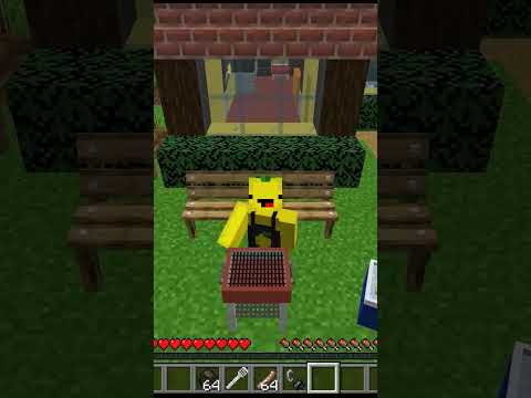 Insane Zombie School Bus in Minecraft #shorts