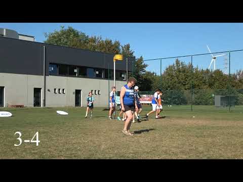 Korfbal U16 Ganda - Appels 22-09-2019