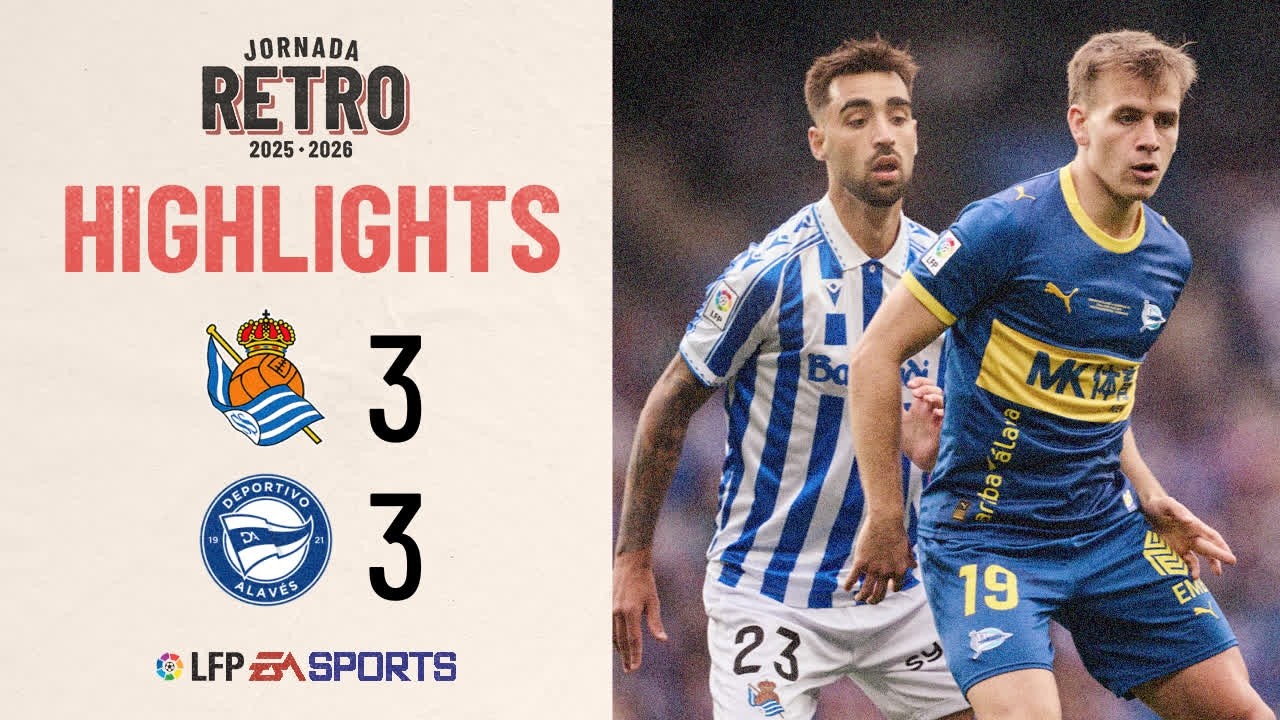 Real Sociedad vs Deportivo Alavés Highlights