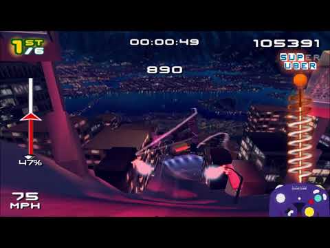 SSX 3 - Metro City Race (No booths) - 1:53 (Untied WR)