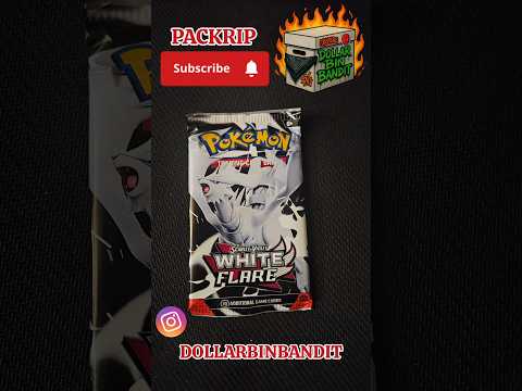 @pokemon #pokemon #packrip #whiteflare #yt #ytshort #dollarbinbandit #comics #tcg