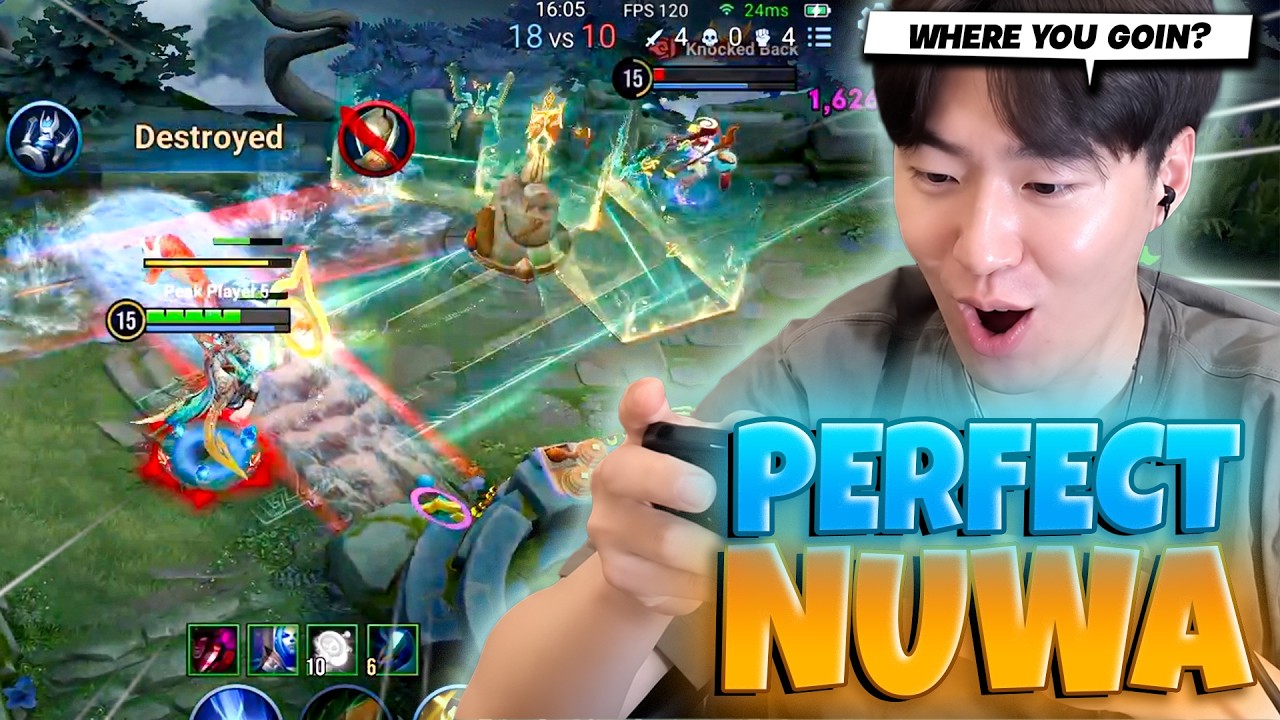 Insane Nuwa Hard Carry | HOK