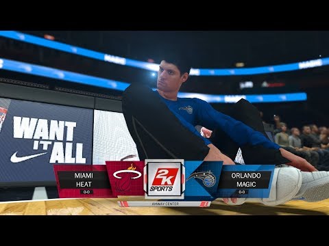 NBA 2K18 MyGM Mode: Miami Heat @ Orlando Magic