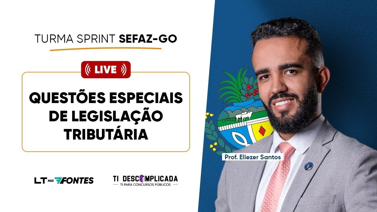 Questões Especiais FCC - SEFAZ GO (PARTE I)