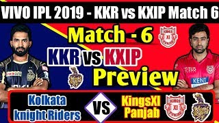 IPL 2019 : KKR vs KXIP Live, Toss, Pitch Report, Ground Record, Vanue, Head to Head, par score