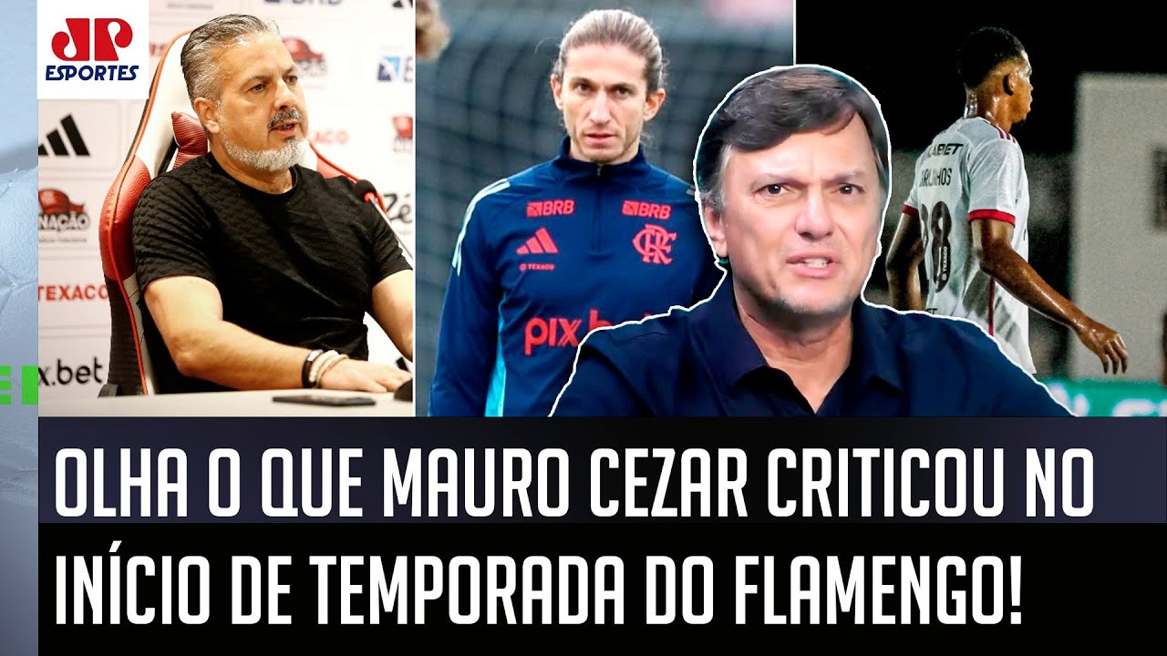 "TÁ SENDO UM DESASTRE, cara! É HORROROSO como o Flamengo..." OLHA o que Mauro Cezar CRITICOU!