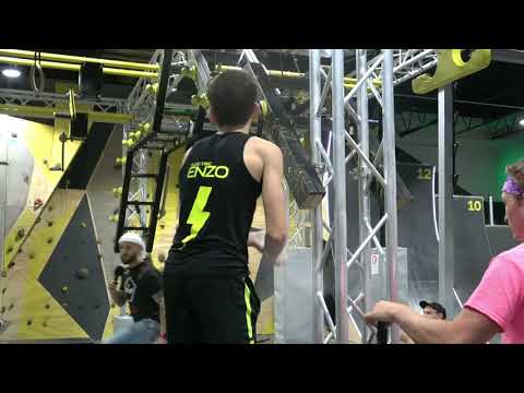 Enzo DeFerrari Wilson 3rd place male teen (Ninja U)